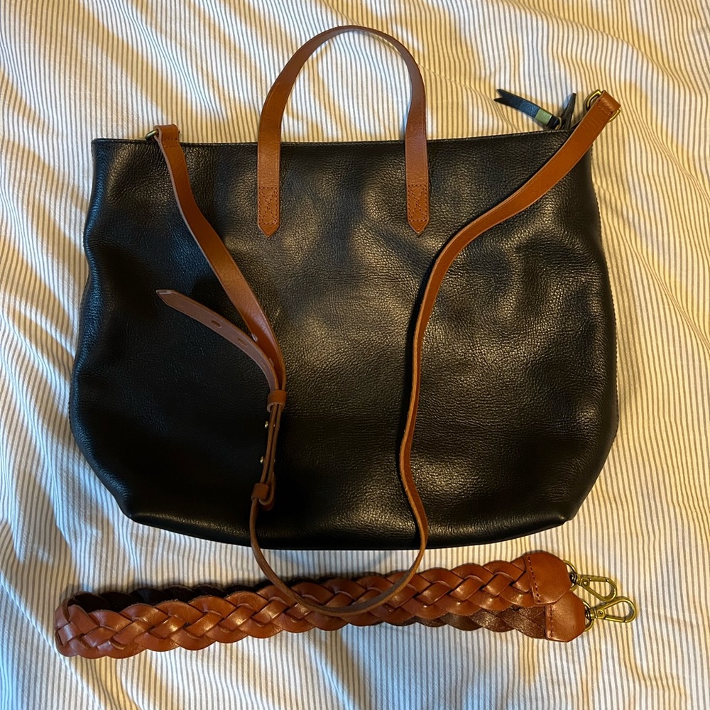 EUC Madewell Zip Top Transport Carryall